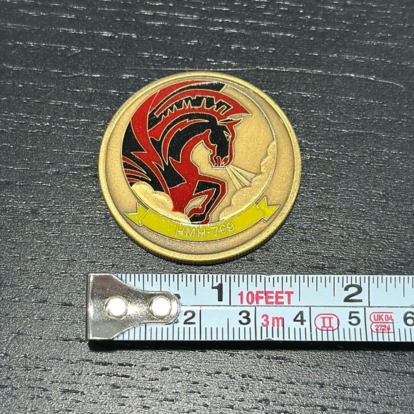 USMC HMH-769 Marine Heavy Helicopter Squadron 769 Challenge Coin - Picture 3 of 3